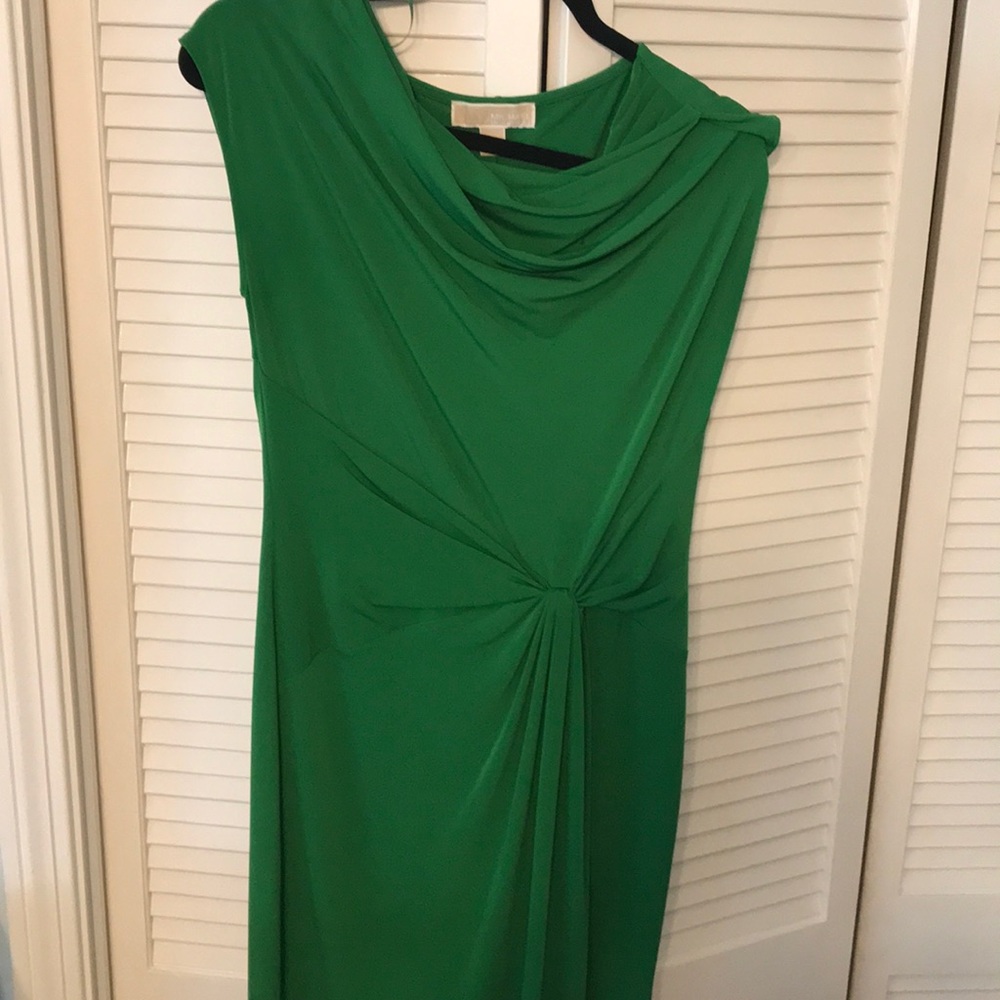 Green MK dress